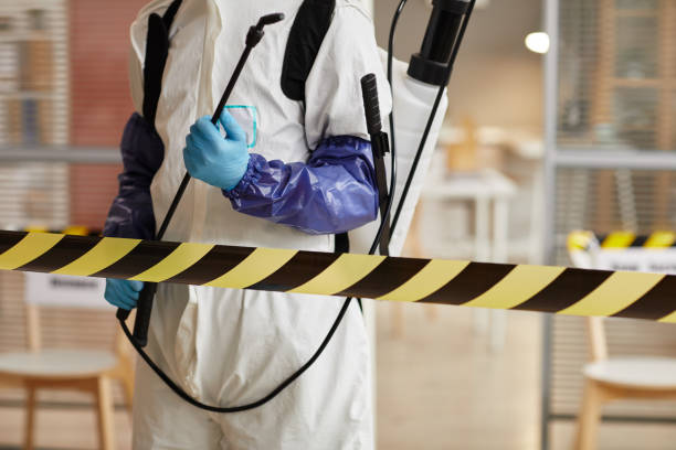 Professional Blood Cleanup technician working in Sterling, NE